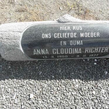RICHTER Anna Glaoudina 1900-1977