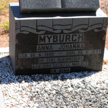 MYBURGH Anna Johanna 1902-1977