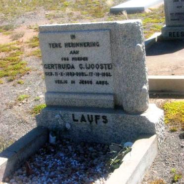 LAUFS Gertruida C. nee JOOSTE 188?-1952