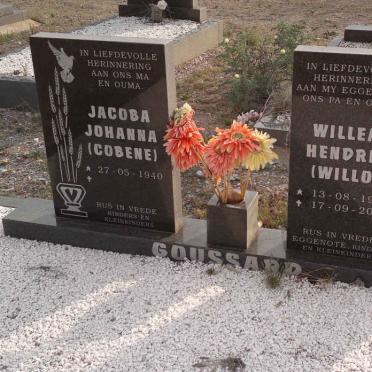 GOUSSARD Willem Hendrik 1937-2002 &amp; Jacoba Johanna 1940-