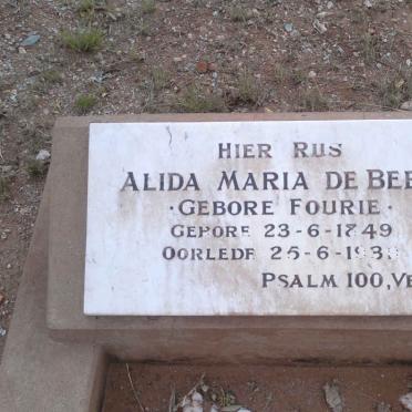 BEER Alida Maria, de FOURIE 1849-1939