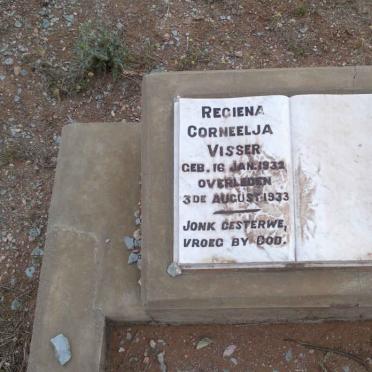 VISSER Regiena Corneelja 1932-1933