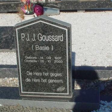 GOUSSARD P.J.J. 1937-2003