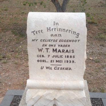 MARAIS W.T. 1885-1939