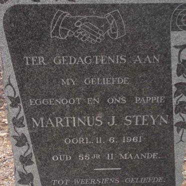 STEYN Martinus J. -1961