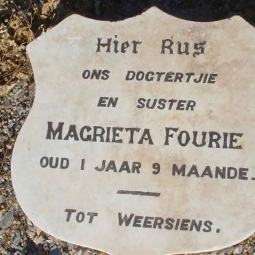FOURIE Magrieta