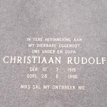 BYLEVELD Christiaan Rudolf 1915-1996 