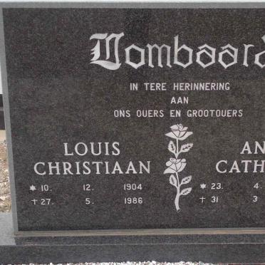 LOMBAARD Louis Christiaan 1904-1986 &amp; Anna Cathrina 1908-1994