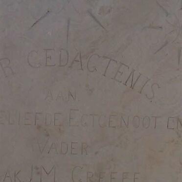 GREEFF Isak J.M. 1882-1933