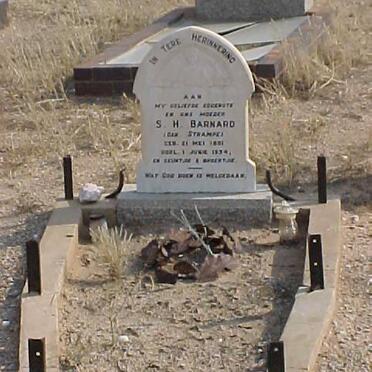 BARNARD S.H. nee STRAMPE 1891-1934 :: BARNARD ?