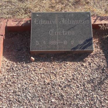 COETZEE Eduard Johannes 1888-1964