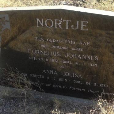 NORTJE Cornelius Johannes 1873-1947 &amp; Anna Louisa KRUGER 1880-1953