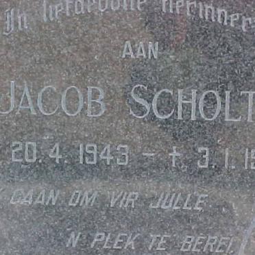 SCHOLTZ Jacob 1943-1966
