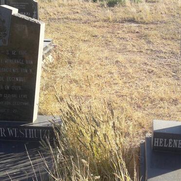 WESTHUIZEN Ben, van der 1920-1976 &amp; Helene 1924-2006