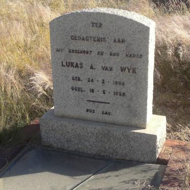 WYK Lukas A., van 1904-1953