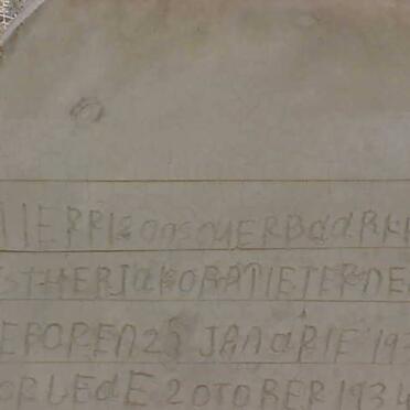 WASSERFALL Esther Jakoba Pieternella 1934-1934