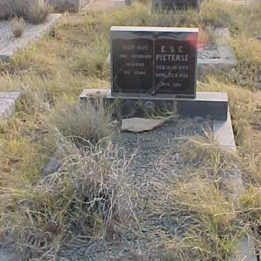 PIETERSE E.S.C. 1899-1966