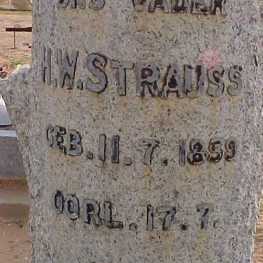 STRAUSS H.W. 1859-1946