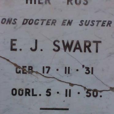 SWART E.J. 1931-1950
