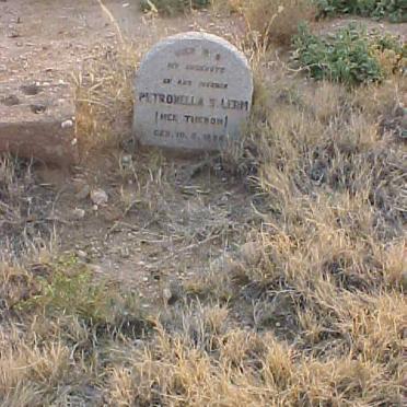 LERM Petronella S. nee THERON 1896-1942