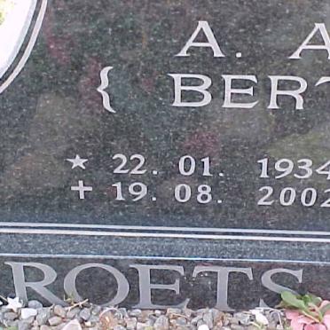 ROETS A.A. 1934-2002