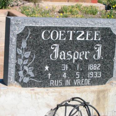 COETZEE Jasper J. 1882-1933