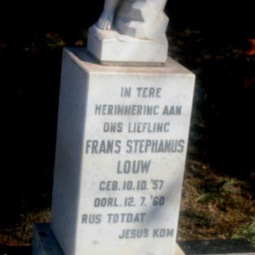 LOUW Frans Stephanus 1957-1960