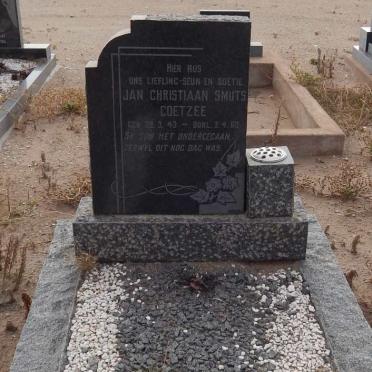 COETZEE Jan Christiaan Smuts 1943-1965
