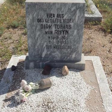 RHYN Dirk Tobias, van 1896-1955
