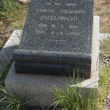 ENGELBRECHT Barend Johannes 1882-1958 &amp; Helena G. BASSON 1883-1957