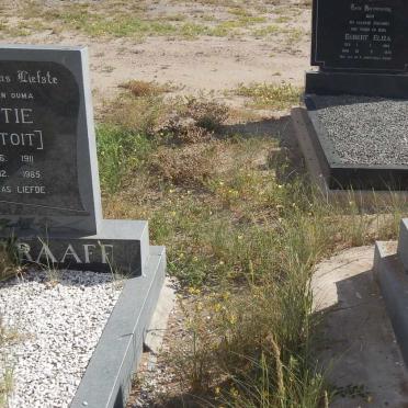 VOLLGRAAFF Schalk 1898-1969 &amp; Kittie DU TOIT 1911-1985