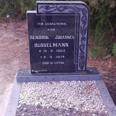 HUSSELMANN Hendrik Johannes 1903-1974