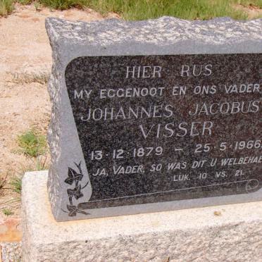 VISSER Johannes Jacobus 1879 - 1966