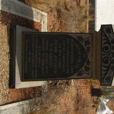 GREEFF Jacob Jacobus S.D. 1874-1947