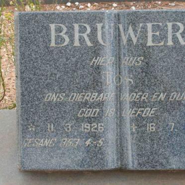 BRUWER Tos 1926-1988