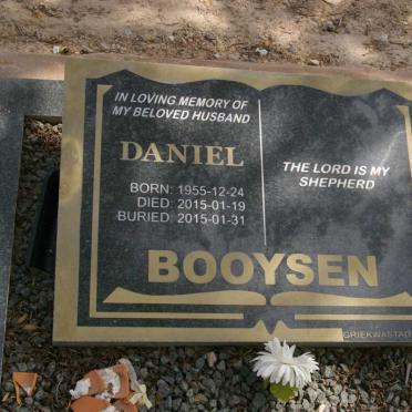 BOOYSEN Daniel 1955-2015
