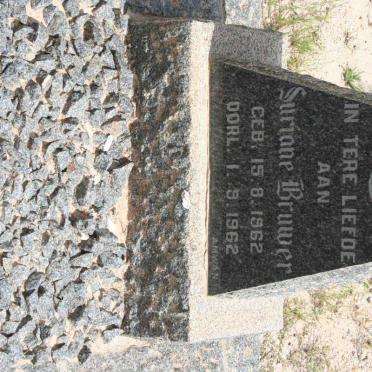 BRUWER Suriane 1962-1962