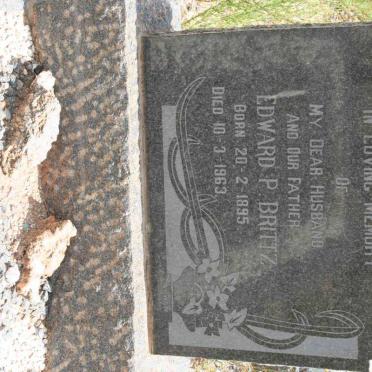 BRITTZ Edward P. 1895-1963