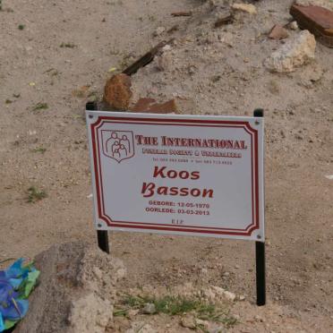 BASSON Koos 1970-2013