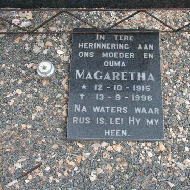 BEYLEVELD  Magaretha 1915-1996