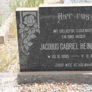 HEINEMANN Jacobus Gabriel 1895-1971