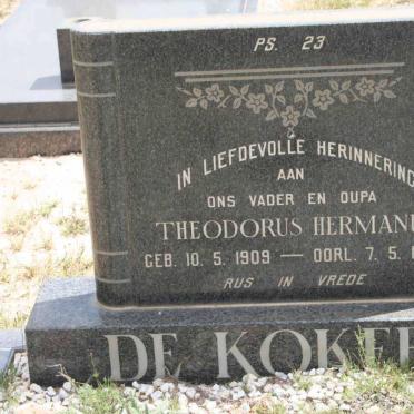 KOKER Theodorus Hermanus, de 1909-1982