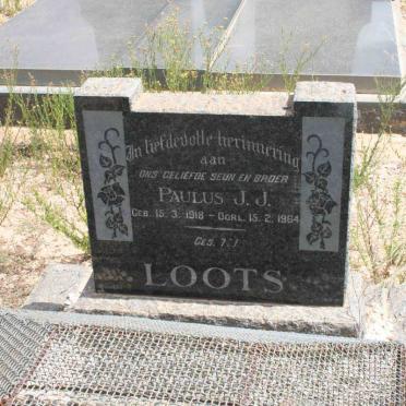 LOOTS Paulus J.J. 1918-1964