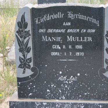 MULLER Manie 1916-1970