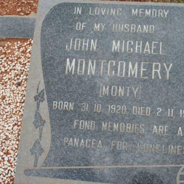 MONTGOMERY John Michael 1920-1988