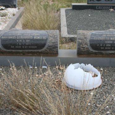 MOMBERG Marthinus Gerhardus 1897-1977 &amp; Elizabeth Maria SCHOLTZ 1896-1979