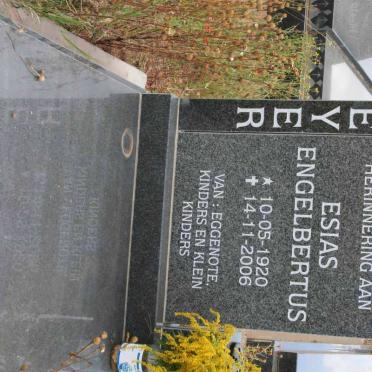 MEYER Esias Engelbertus 1920-2006