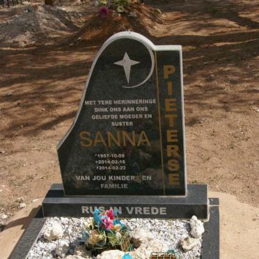 PIETERSE Sanna 1957-2014