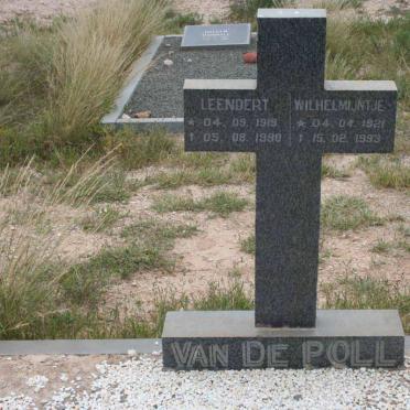 POLL Leendert, van der 1919-1990 &amp; Wilhelmijntje 1921-1993