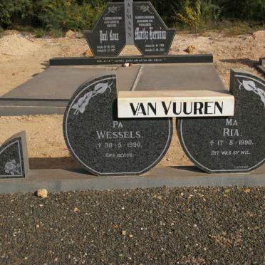 VUUREN Wessels, van -1990 &amp; Ria -1990